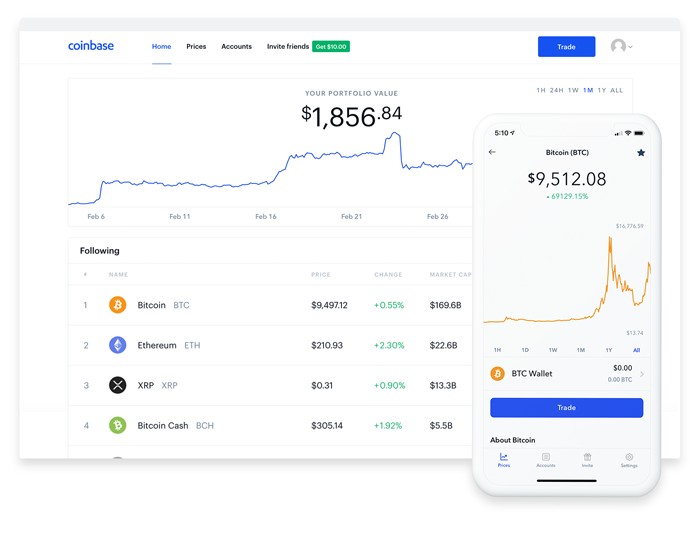 Coinbase u2013 Buy u0026 Sell Bitcoin, Ethereum, and more with trust